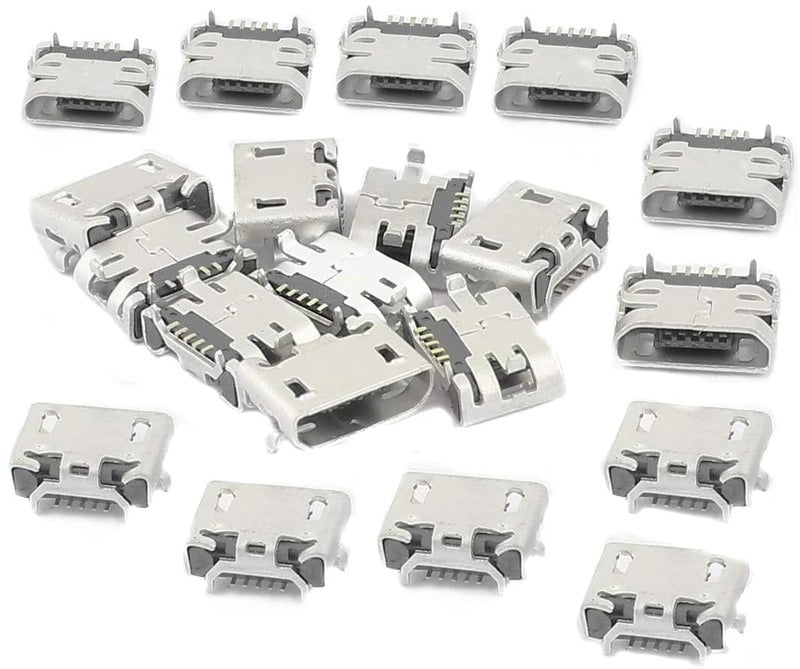 bnafes 20PCS USB Type B Standard Micro Port Female Solder Plug 5 Pin SMD SMT Jack Socket Connector - Image 5
